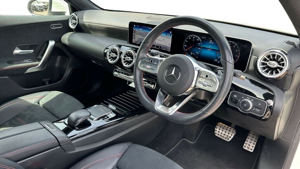 Mercedes-Benz A Class A200 Amg Line Premium YO19YSV White #3