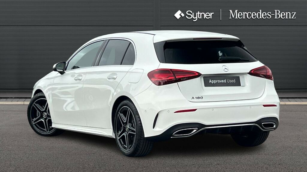 Mercedes-Benz A Class A180 Amg Line Executive White #2