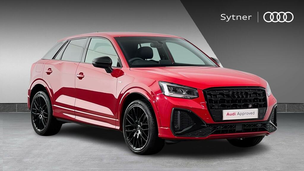 Audi Q2 35 Tfsi Black Edition S Tronic Tech Red