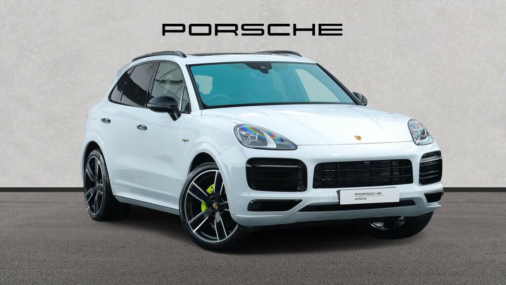 Porsche Cayenne E-hybrid Platinum Edition Tiptronic S White
