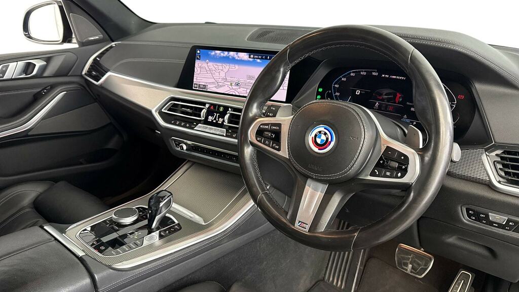 BMW X5 Xdrive M50i Black #6