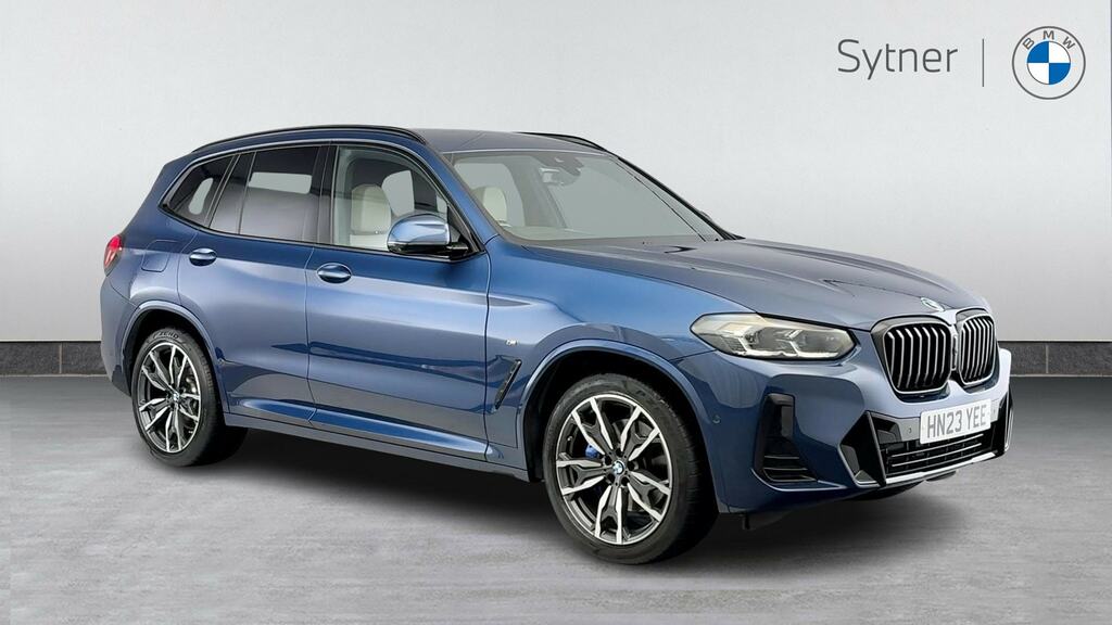 BMW X3 Xdrive20d Mht M Sport Step Pro Pack Blue