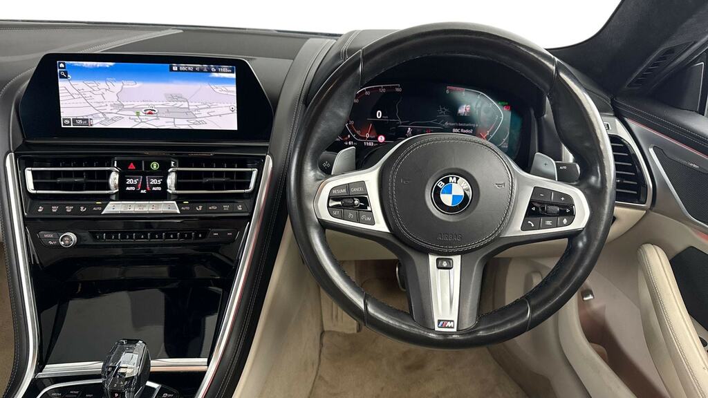 BMW 8 Series Gran Coupe 840D Xdrive Blue #5