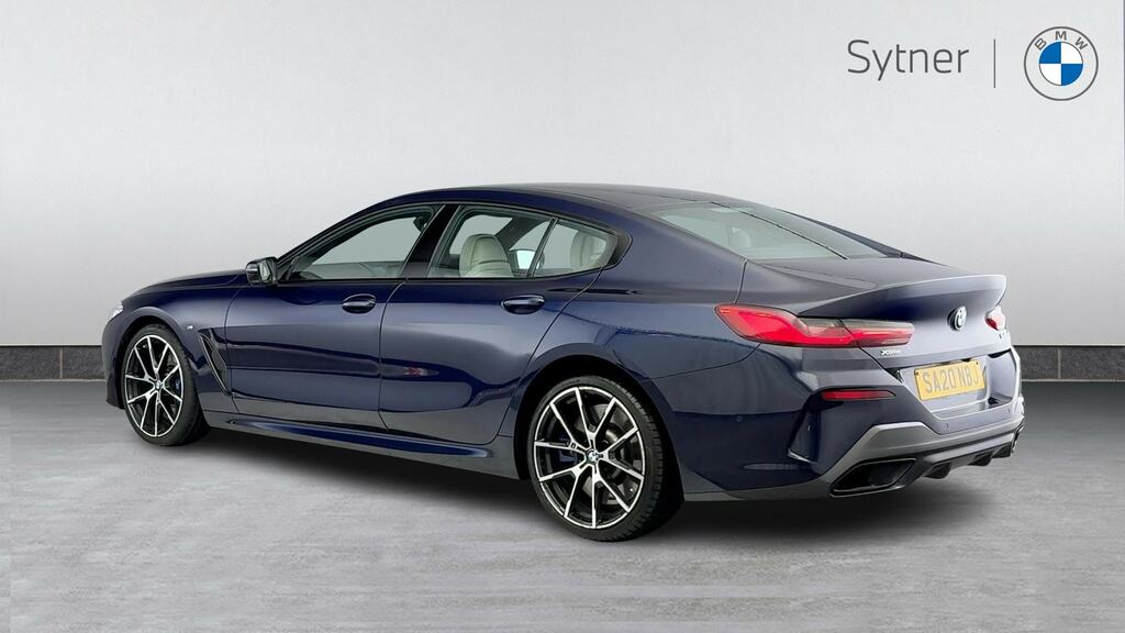 BMW 8 Series Gran Coupe 840D Xdrive Blue #2
