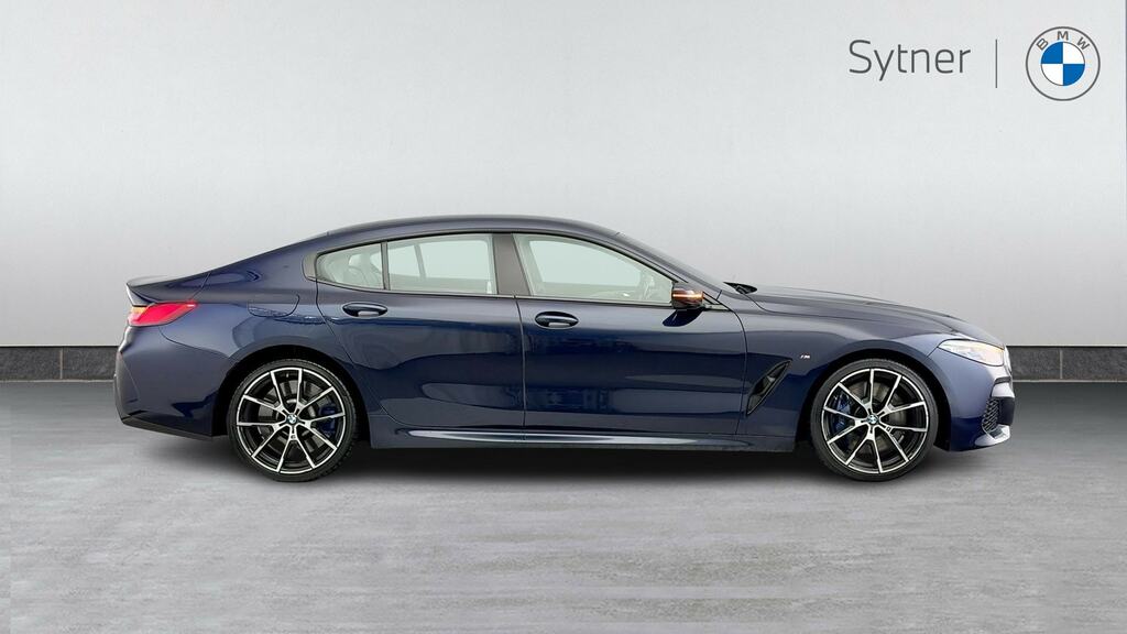 BMW 8 Series Gran Coupe 840D Xdrive Blue #3