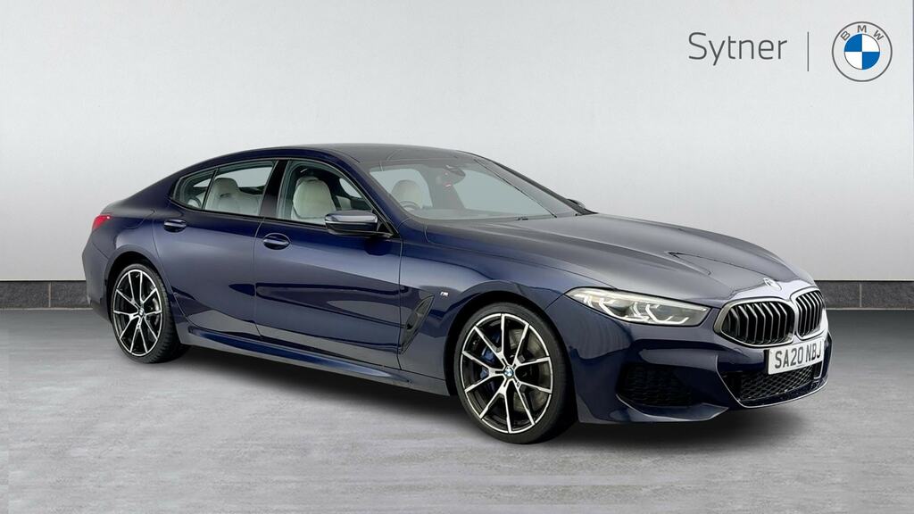 BMW 8 Series Gran Coupe 840D Xdrive Blue