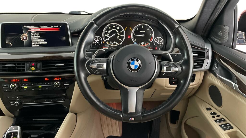 BMW X6 2014 14 3.0 White #8