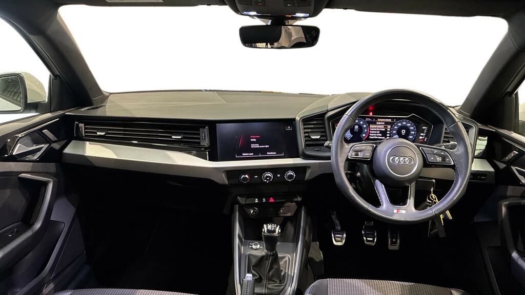 Audi A1 25 Tfsi S Line FN73JXJ White #6