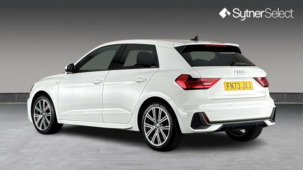 Audi A1 25 Tfsi S Line FN73JXJ White #2