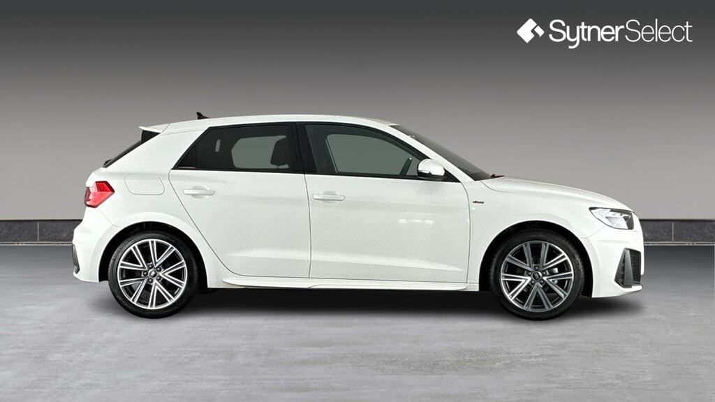Audi A1 25 Tfsi S Line FN73JXJ White #3