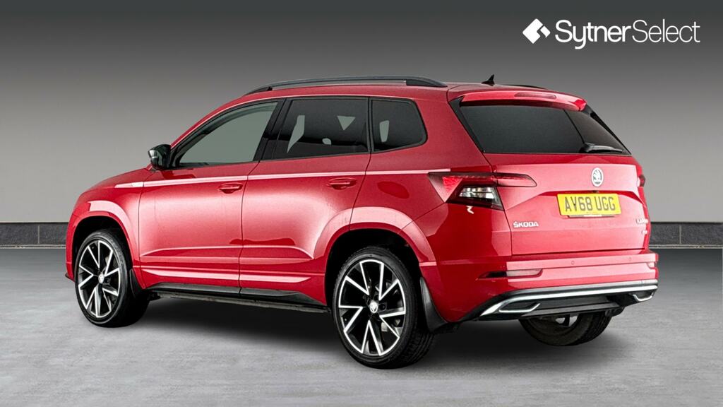 Skoda Karoq 2.0 Tdi Sport Line 4X4 Red #2