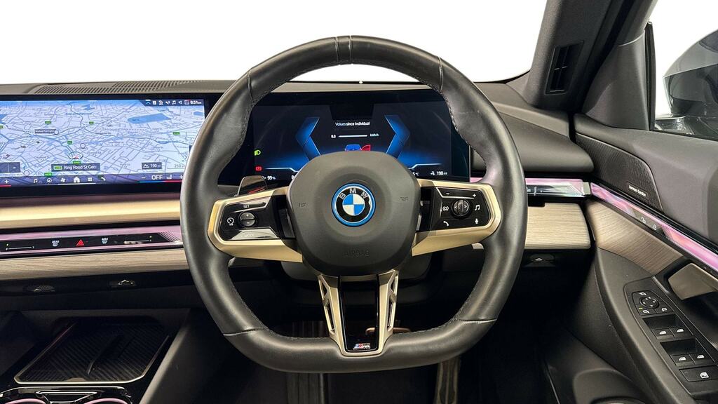 BMW i5 250Kw Edrive40 M Sport Pro 84Kwh Blue #5