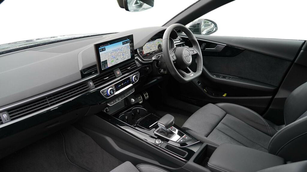 Audi A5 40 Tfsi 204 Black Edition S Tronic YH23TXV Blue #2