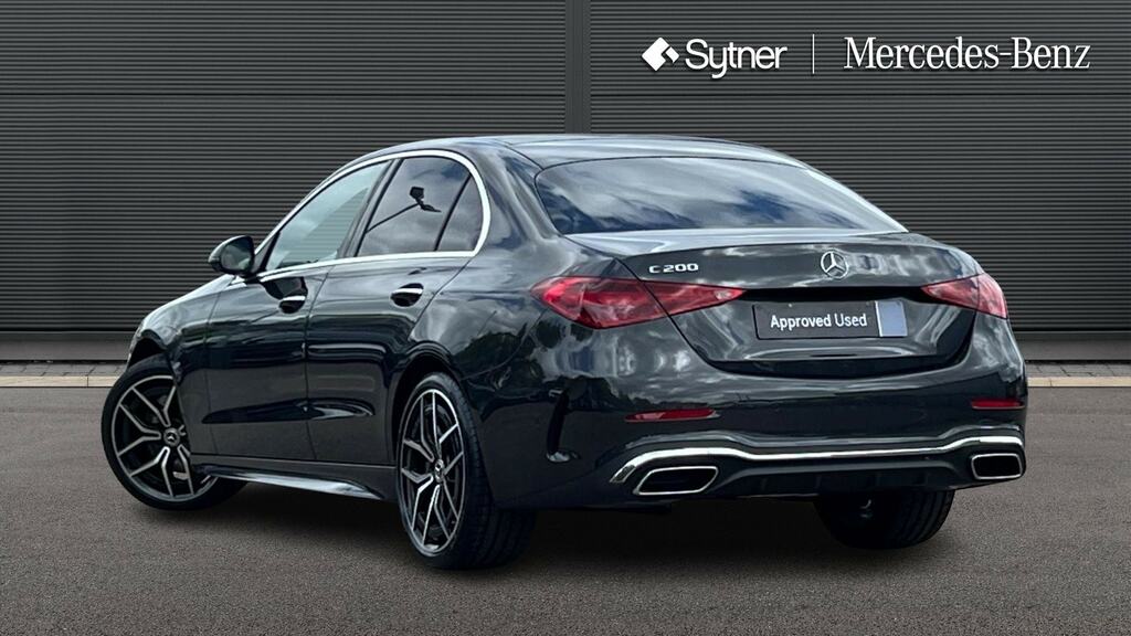 Mercedes-Benz C Class C200 Amg Line Premium Pan Roof 9G-tronic Grey #2