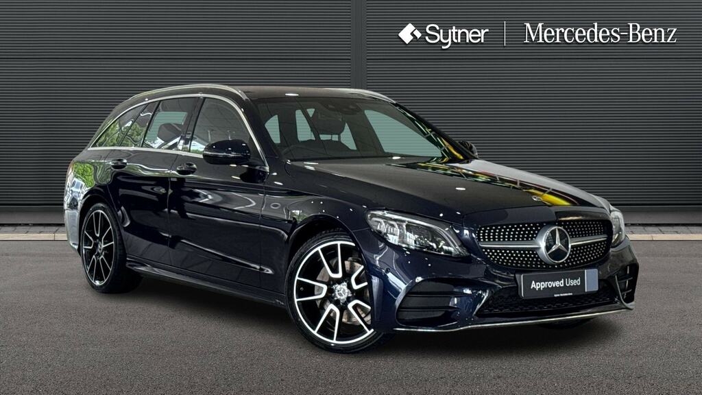 Mercedes-Benz C Class C200 Amg Line Premium 9G-tronic Blue