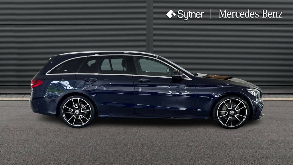 Mercedes-Benz C Class C200 Amg Line Premium 9G-tronic Blue #4