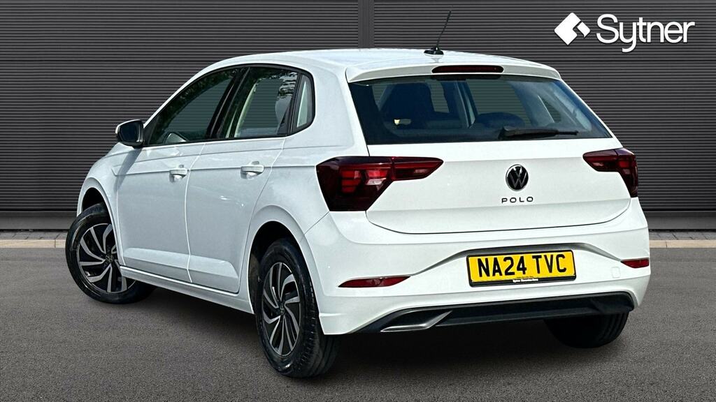 Volkswagen Polo 1.0 Tsi Life Dsg NA24TVC White #2