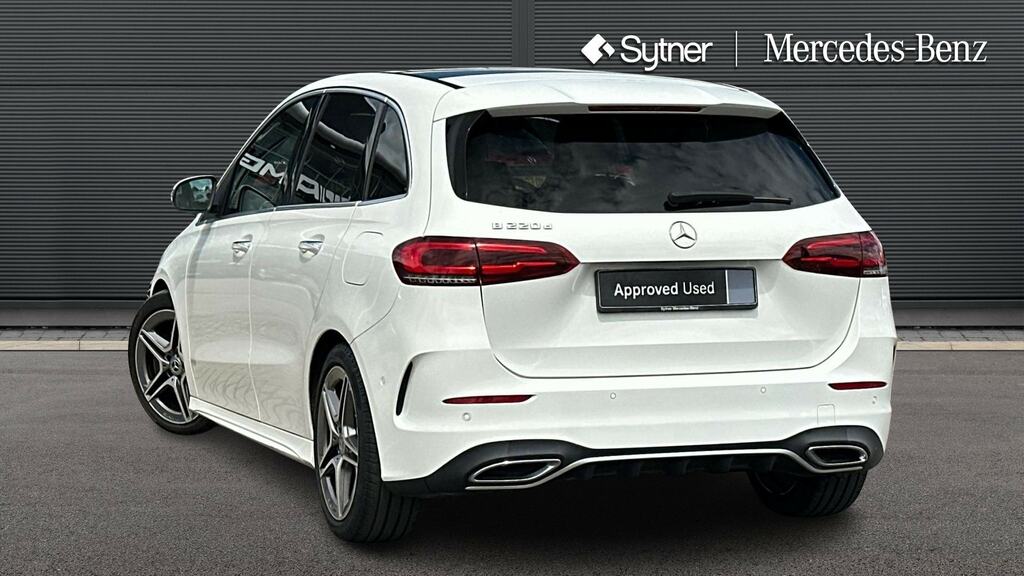 Mercedes-Benz B Class B220d Amg Line Premium Plus White #2