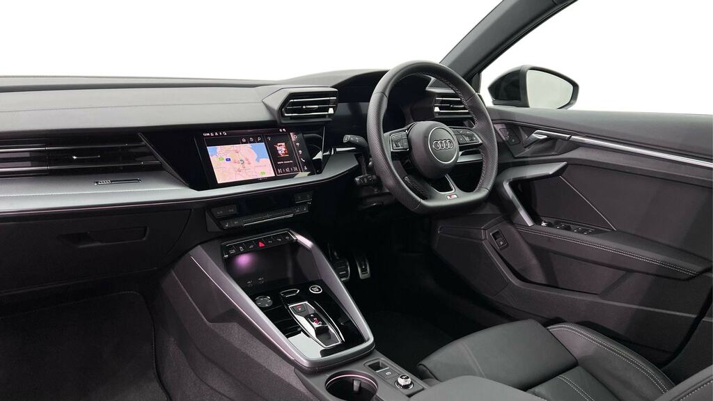 Audi A3 40 Tfsi E S Line S Tronic DA75GGU Black #2