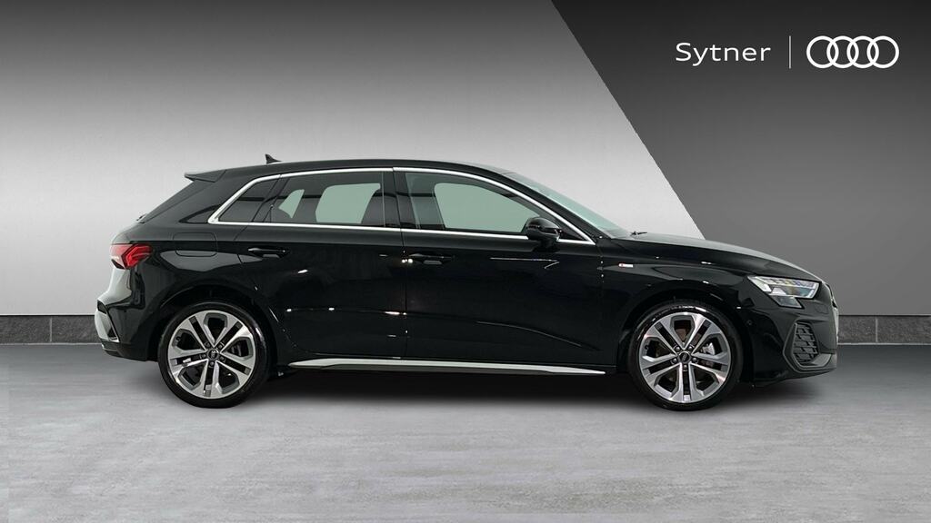 Audi A3 40 Tfsi E S Line S Tronic DA75GGU Black #4