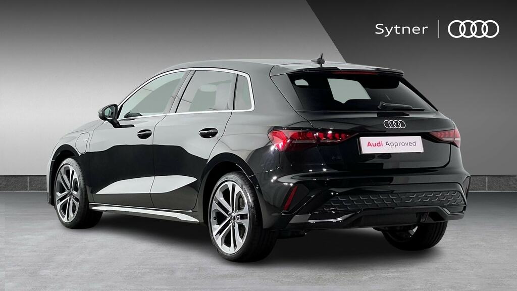 Audi A3 40 Tfsi E S Line S Tronic DA75GGU Black #3
