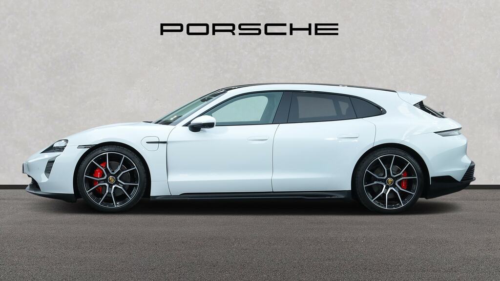 Porsche Taycan 420Kw 4S 93Kwh White #4