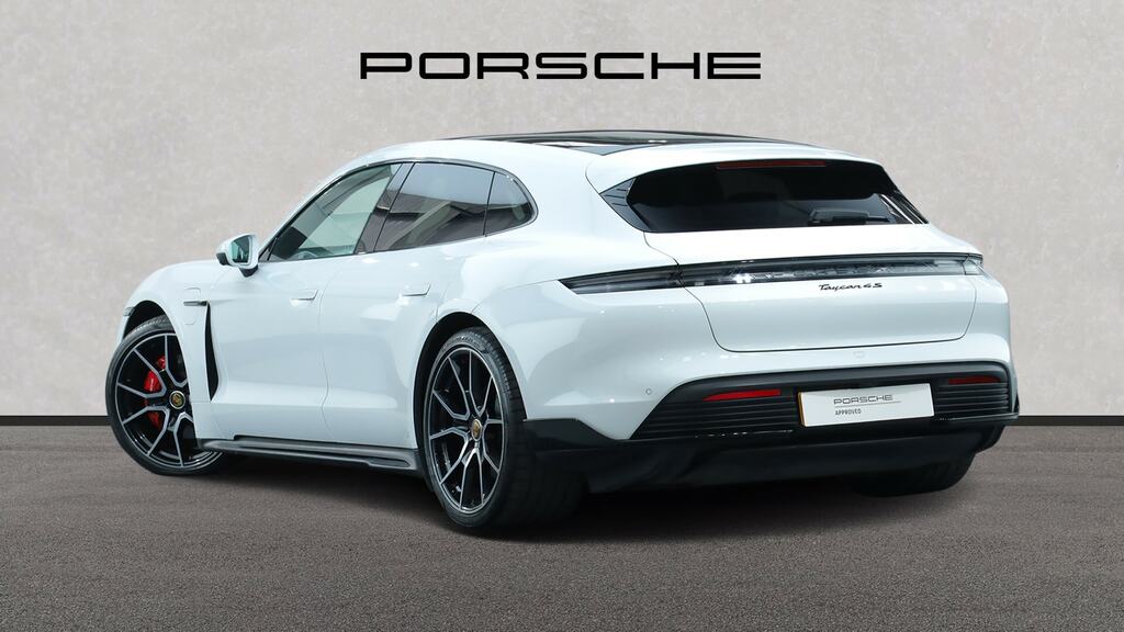 Porsche Taycan 420Kw 4S 93Kwh White #2