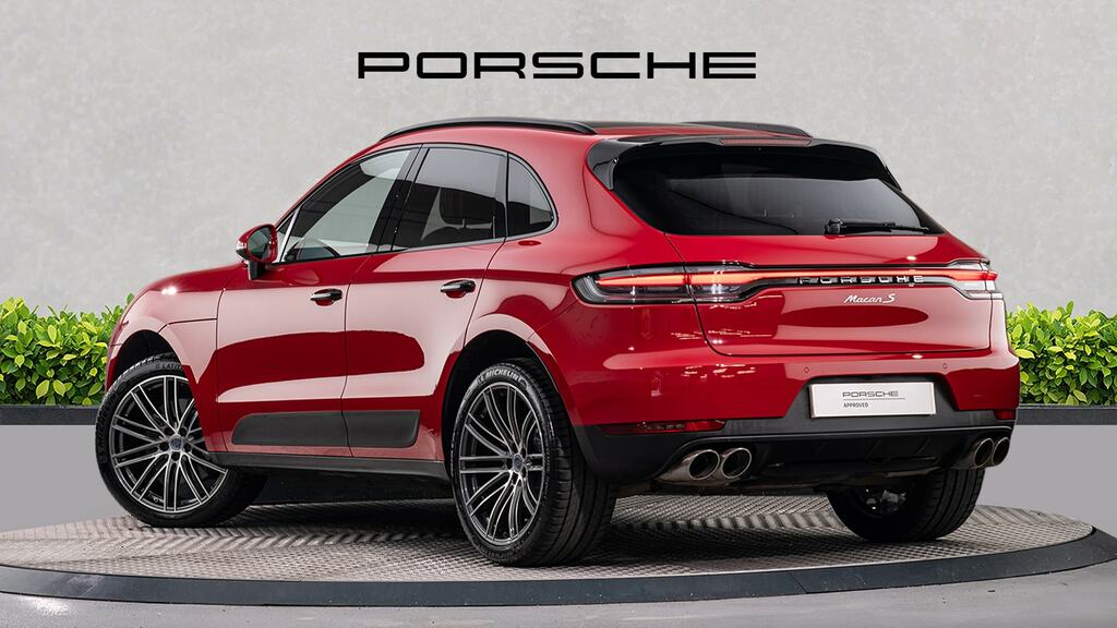 Porsche Macan S Pdk Red #5