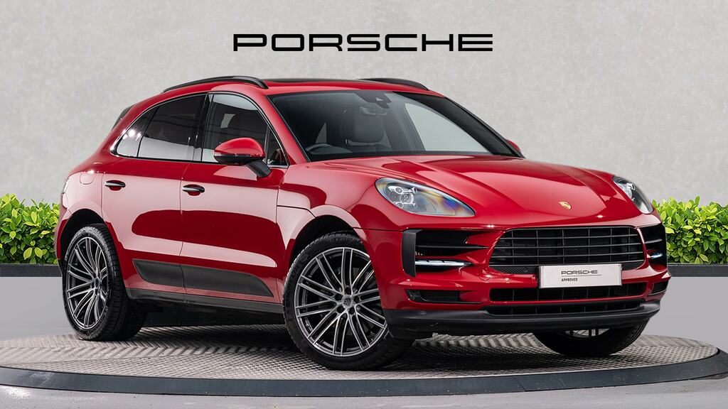 Porsche Macan S Pdk Red