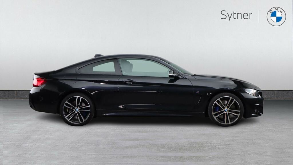 BMW 4 Series Gran Coupe 435D Xdrive M Sport FE69WKB Black #3