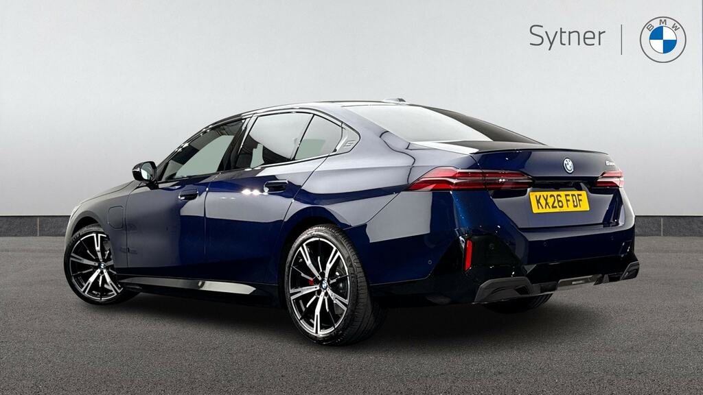 BMW 5 Series 530E M Sport Pro KX26FDF Blue #2