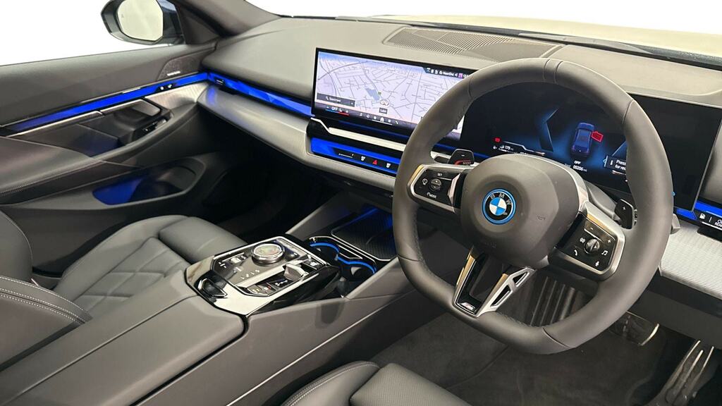 BMW 5 Series 530E M Sport Pro KX26FDF Blue #6