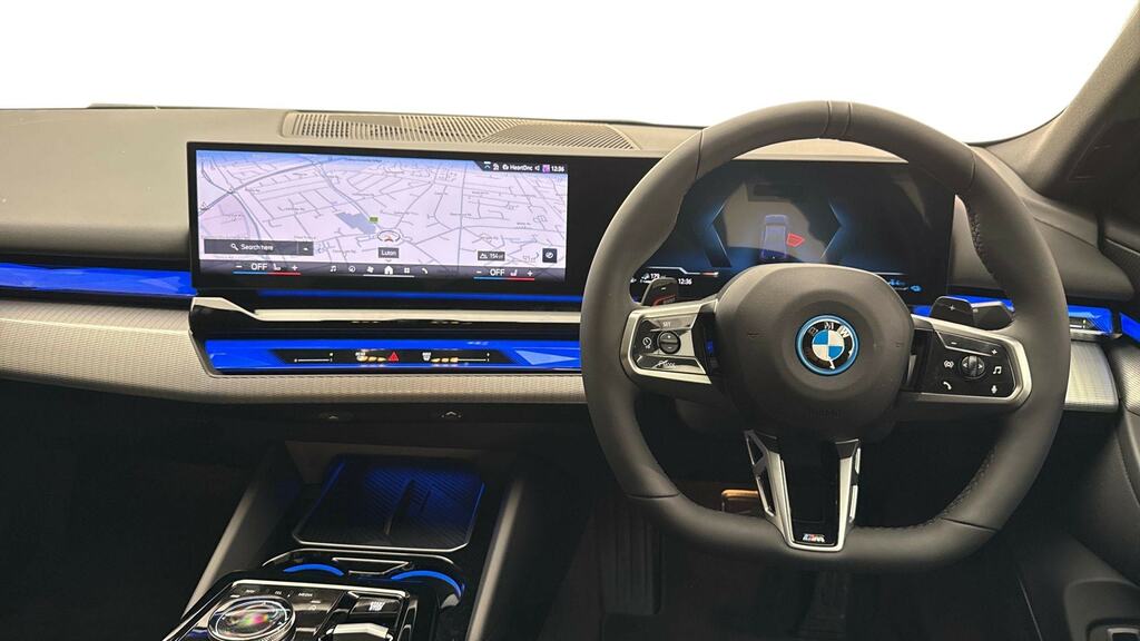 BMW 5 Series 530E M Sport Pro KX26FDF Blue #5