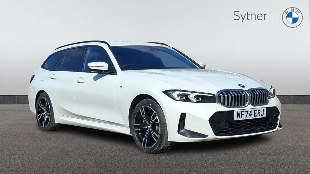 BMW 3 Series 330E M Sport Step White
