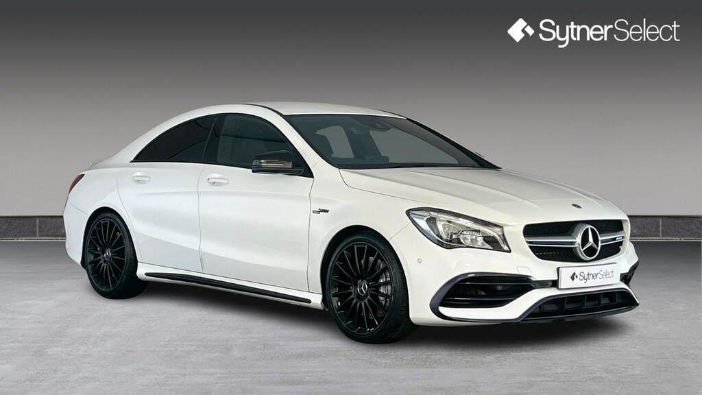 Mercedes-Benz CLA Class Cla 45 381 4Matic Tip White