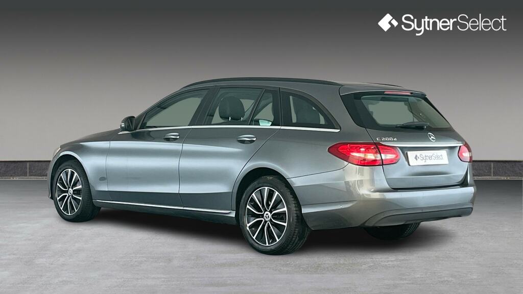 Mercedes-Benz C Class C 220 D Amg Line 4Matic Coupe Blue #2