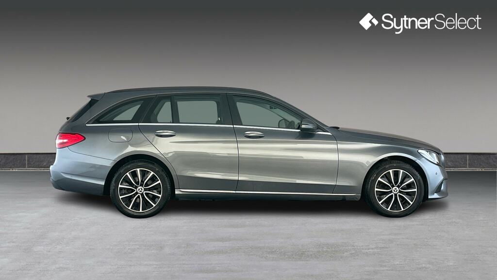 Mercedes-Benz C Class C 220 D Amg Line 4Matic Coupe Blue #3