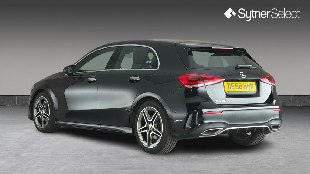 Mercedes-Benz A Class A200 Amg Line Premium DE68WHW Black #2