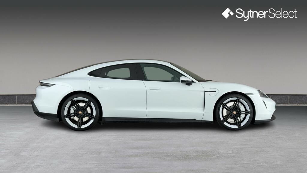 Porsche Taycan 420Kw 4S 93Kwh White #3