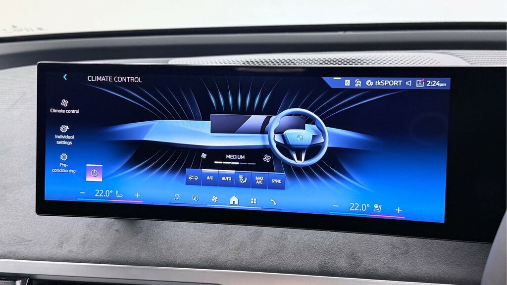 BMW iX Suv Blue #23