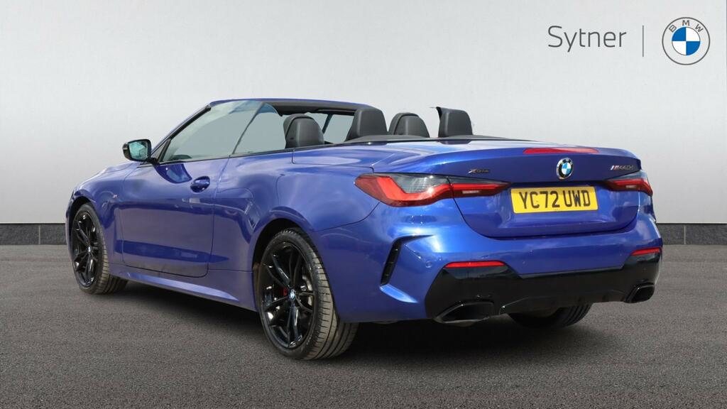 BMW 4 Series M440d Xdrive Mht Step Blue #3