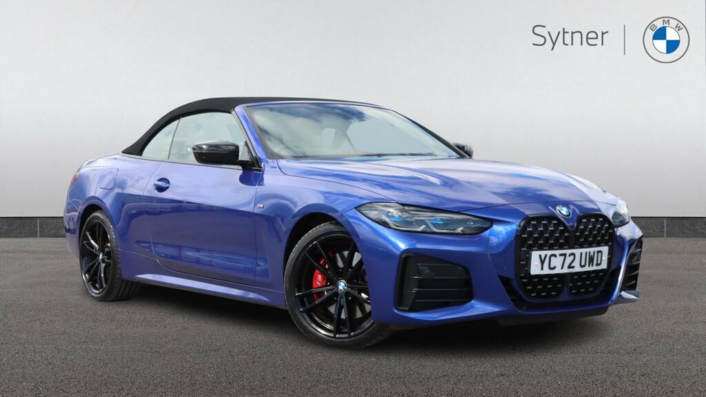 BMW 4 Series M440d Xdrive Mht Step Blue #2