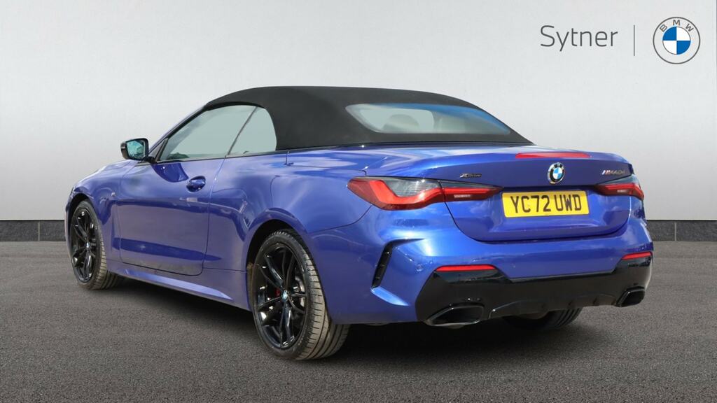BMW 4 Series M440d Xdrive Mht Step Blue #4
