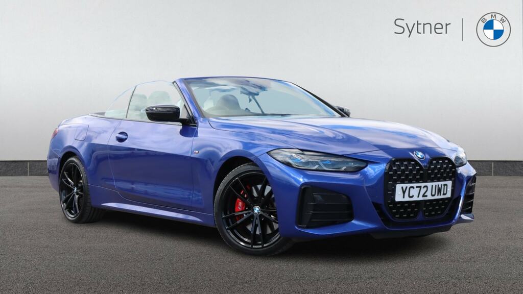 BMW 4 Series M440d Xdrive Mht Step Blue