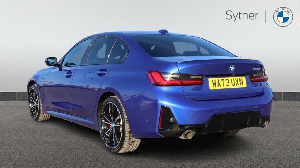 BMW 3 Series 330E M Sport Step Pro Pack Blue #2