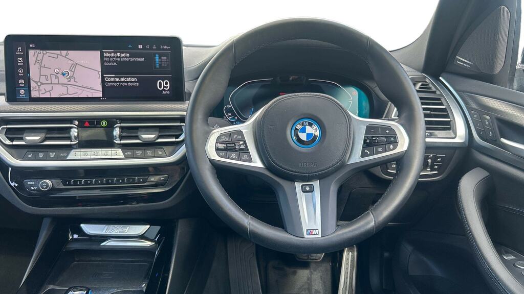 BMW iX3 210Kw M Sport Pro 80Kwh YE22BKA Black #5