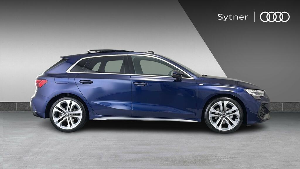 Audi A3 1.5 Tfsi 150 S Line S Tronic Tech Pack LC75STZ Blue #4