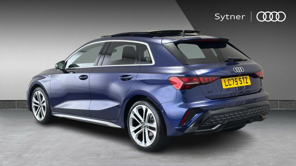 Audi A3 1.5 Tfsi 150 S Line S Tronic Tech Pack LC75STZ Blue #3