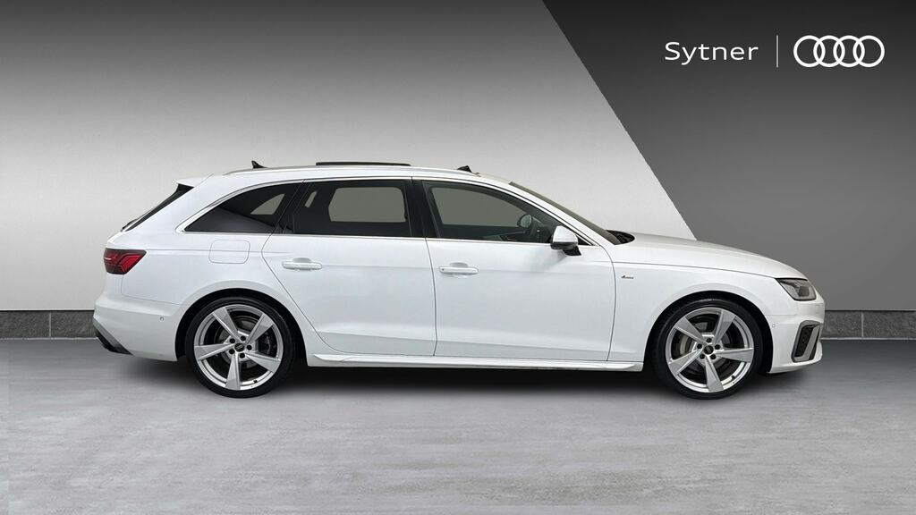 Audi A4 Avant 40 Tfsi 204 S Line S Tronic Tech Pro White #4