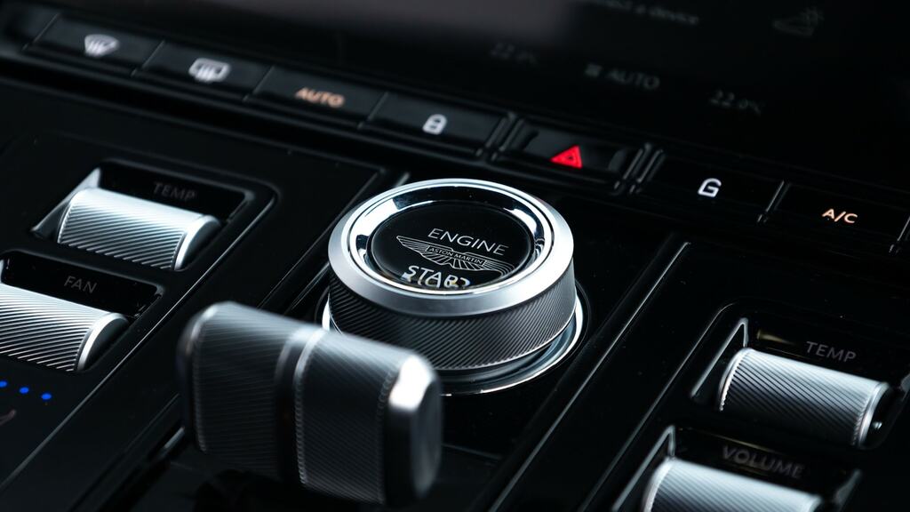 Aston Martin DB12 4.0L V8 Coupe Black #56